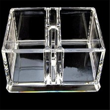 Mi-Ça Home Aputue Çay Poşeti Saklama Kutusu, Şeffaf Akrilik 2 Bölmeli Tasarım, Istiflenebilir Mutfak Düzenleyici Kutu, Poşet Çaylar, Kahve, Şeker ve Tatlandırıcı Paketleri Için Uygun Ev ile Ofis Kullanımı