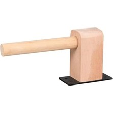 Mi-Ça Home Ahşap Tuvalet Kağıdı Tutucu Askısı Wc Kağıt Havluluk Peçetelik Duvara Yüzeye Monteli