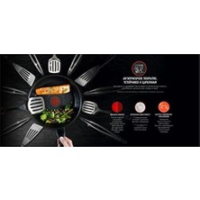 Mi-Ça Home Tefal Ultimate G2680772 Kızartma Tavası, Çok Amaçlı Tava, Yuvarlak