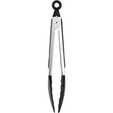 Mi-Ça Home Tantitoni Silikon Uçlu Metal Füme Maşa Soft 24009MSPCS