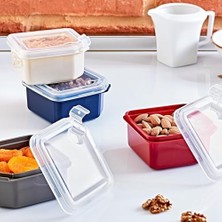 Mi-Ça Home Smartware Q-Box Saklama Kabı 350 ml Carmen Kırmızı