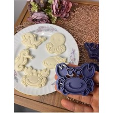 Mi-Ça Home Almalı Deniz Hayvanları Kurabiye Kalıbı Seti