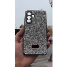 İzel Aksesuar Samsung Galaxy A36 5g  Içi Kadife Taşlı Işıltılı Pırlanta Silikon Kapak Kılıf