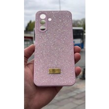 İzel Aksesuar Samsung Galaxy A26 5g  Içi Kadife Taşlı Işıltılı Pırlanta Silikon Kapak Kılıf