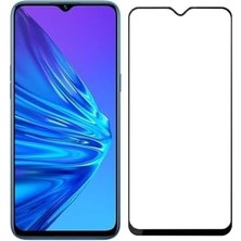 Mi-Ça Home Realme 5i 6i Ile Uyumlu Tam Kapatan Tamperli Cam Ekran Koruyucu Kırılmaz Cam