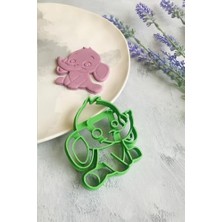 Mi-Ça Home Yeşil Fil Hamur Şekillendirici/kurabiye/seramik/oyun