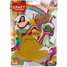 Crafy Streç Oyun Kumu Sarı 200 gr