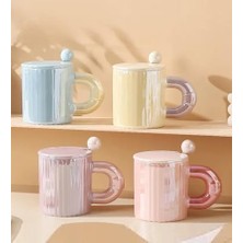 Mi-Ça Home Minimal Pastel Tonlu Seramik Kupa