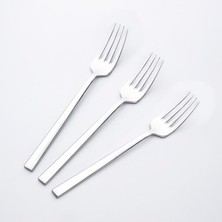 Mi-Ça Home - Dalyan Sade 12'li Tatlı Çatal Takımı