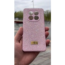 İzel Aksesuar Redmi Note 15 4g Içi Kadife Taşlı Işıltılı Pırlanta Silikon Kapak Kılıf