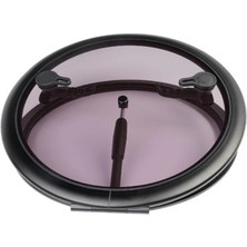 Seaflo Alüminyum Hatch Yuvarlak 59CM Çap - Siyah