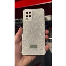 İzel Aksesuar Oppo A54 4g Içi Kadife Taşlı Işıltılı Pırlanta Silikon Kapak Kılıf