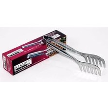 Mi-Ça Home Kısmet 22 cm Lüx Makarna Maşası, Paslanmaz Çelik, Spagetti Servis Maşası, Profesyonel Mutfak Ekipmanı