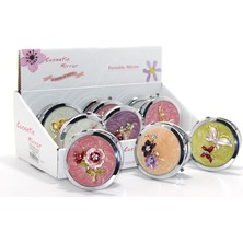 Cm Store Kabartmalı Desenli El Aynası Model 2
