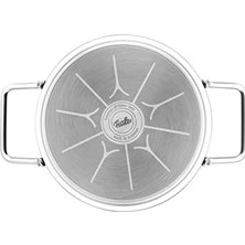 Mi-Ça Home Fissler Adamant Cam Kapak Tencere 20 cm