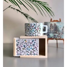 Mi-Ça Home Giftmoda Rengarenk Tasarımlı Kutulu Kupa