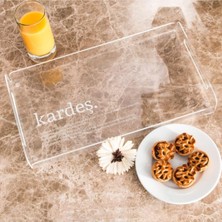 Mi-Ça Home Hediyesepeti Kardeş Kelime Anlamlı Hediye Akrilik Tepsi