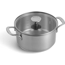 Mi-Ça Home Kitchenaid Çelik 3 Katlı Tencere 20 cm / 3.1 L