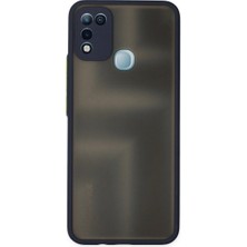 İlk El Grup Infinix Hot 10 Play Kılıf Montreal Silikon Kapak - Lacivert