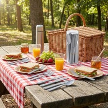 Mi-Ça Home Orret Home 18 Parça Çatal Kaşık Bıçak Seti Plastik – Piknik Için Çatal Kaşık Seti, Çocuklar Için Zararsız Yemek Seti, Dayanıklı Plastik Sofra Seti, Kamp ve Parti Kullanımı (Asorti Renk)