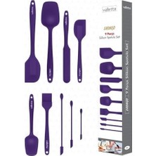 Mi-Ça Home Valletta VLT1176 Drongo 9'lu Spatula Set Mor