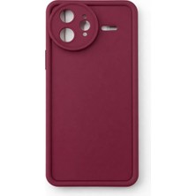 Fenza Mi Redmi K80 Pro ve Poco F7ULTRA Uyumlu Kamera Çıkıntılı Mat Silikon Telefon Kılıfı