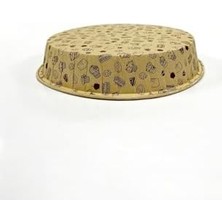 Mi-Ça Home Dolphin 25LI Muffin Kalıbı - Cupcake Kalıpları, Su Geçirmez ve Yağ Geçirmez Pişirme Kağıtları, Ev Veya Parti Için Alüminyum Folyo Pişirme Kek Kapları - Cheesecake Kraft Desenli