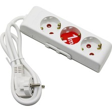Cm Store Rı-Tech  3lü - 1mt  Uzatma Kablo - Topraklı Grup Priz  001 175 310002 01 00 (5067)