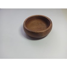 Mi-Ça Home Ahşap Çerezlik, Kuruyemiş ve Atıştırmalık Servis Kasesi, Doğal, Yuvarlak Şekil (3)