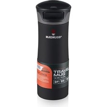 Mi-Ça Home Travel Mug Termos Bardak 0.47 Lt Black