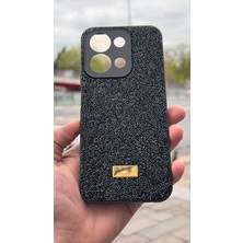 İzel Aksesuar Redmi 15C Içi Kadife Taşlı Işıltılı Pırlanta Silikon Kapak Kılıf
