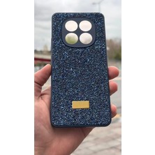 İzel Aksesuar Redmi Note 15 4g Içi Kadife Taşlı Işıltılı Pırlanta Silikon Kapak Kılıf