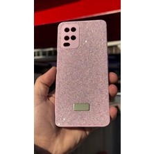 İzel Aksesuar Oppo A54 4g Içi Kadife Taşlı Işıltılı Pırlanta Silikon Kapak Kılıf