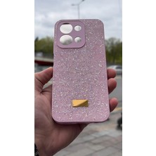 İzel Aksesuar Redmi 15C Içi Kadife Taşlı Işıltılı Pırlanta Silikon Kapak Kılıf