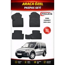 PINUKS Ford Connect 2003-2014 Araca Özel Havuzlu  5d  Oto Paspas Seti Pro Seri