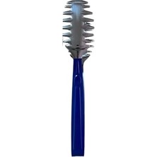 Mi-Ça Home Paslanmaz Çelik Makarna Maşası, Gümüş Mavi, Bpa Free, 1 Adet