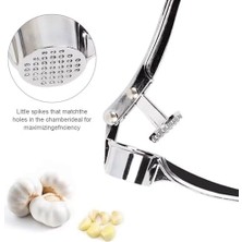 Mi-Ça Home Promosyonca Paslanmaz Çelik Sarımsak Ezici, 15CM x 4.5cm x 3cm, Kullanıcı Dostu, Temizlemesi Kolay ve Dayanıklı