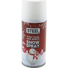 Cm Store 12 Adet Snow Party Spray Kar Spreyi 150ML Her Yüzeye Kar Efektli Yazı Yazma (5067)