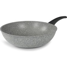 Mi-Ça Home Flonal Dura Indüksiyon, Taş Efekti, Alüminyum, Orta, Şeffaf