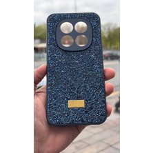 İzel Aksesuar Redmi Note 15 Pro 5g Içi Kadife Taşlı Işıltılı Pırlanta Silikon Kapak Kılıf