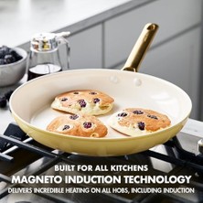 Mi-Ça Home Greenpan Padova Ayçiçeği 10 Parça Tencere Seti