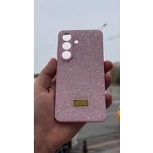 İzel Aksesuar Samsung Galaxy S26  Içi Kadife Taşlı Işıltılı Pırlanta Silikon Kapak Kılıf