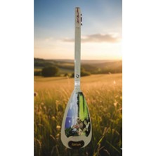 Abnturk 4 Telli Oyuncak Saz–çocuklar Için Gerçek Görünümlü, Eğlenceli Müzik Aleti 54 cm