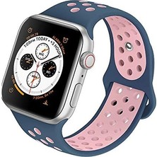 Daisy Home 3 42MM, Silicone Sport Band Prusya Mavisi