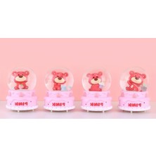 Cm Store Ayıcıklı Işıklı Kar Küresi 7 cm