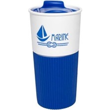 Mi-Ça Home Anemoss Marine Yelken 450 ml Plastik Mug