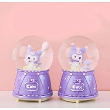 Cm Store Kuromi Işıklı Müzikli Kar Küresi Orta Boy - Model 3