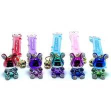 Uravas Store Taşlı Ayıcık Silikon Anahtarlık ALK1702