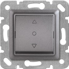 Daisy Home Life Granit Grisi Tek Düğmeli Jaluzi Mekanizma ve Kapak