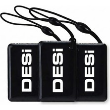 Mi-Ça Home Desi Ic Kart Tag, Akıllı Kilit Sistemleri Için 3'lü Set, Siyah, Dijital Anahtar, Quic Serisi ile Uyumlu, Tek Dokunuşla Kolay Erişim